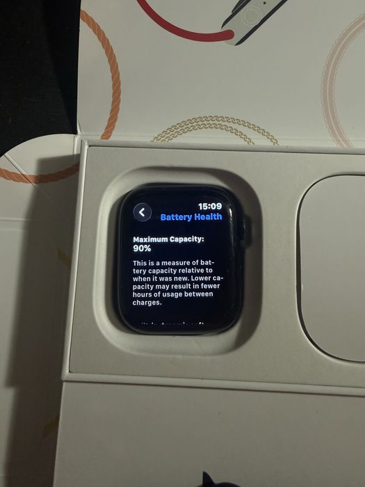 Apple watch seria 9 45mm GPS negru