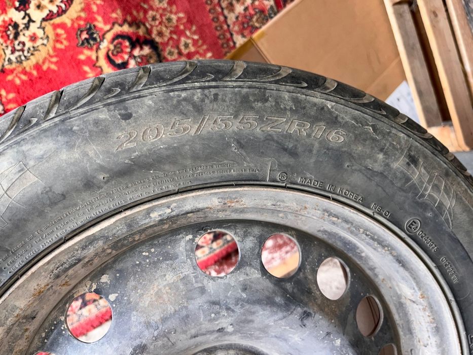 Комплект летних шин на дисках r16