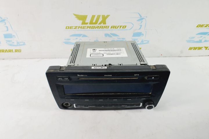 Radio cd mp3 player 1z0035161m Skoda Octavia 2  [din 2004 pana  2008] seria