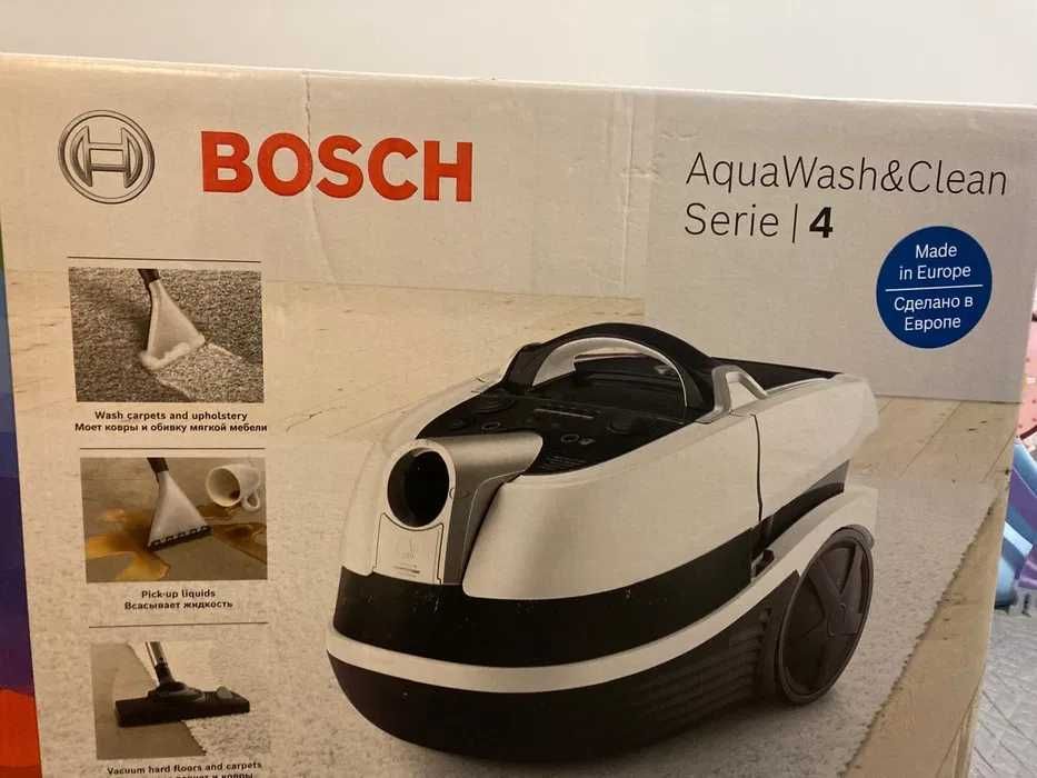 Aspirator BOSCH AQUA WASH & CLEAN Seria 4 , 2100 W , NOU , SIGILAT