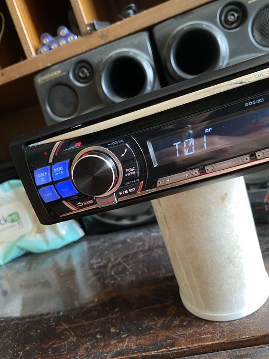 ALPINE CDE-112Ri - ЦВЕТОВЕ - КАЧЕСТВЕН МОДЕЛ - USB, AUX, CD mp3 плеър за кола сд авто радио
