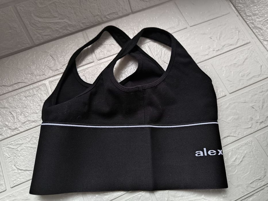 Черен наличен топ Alexander Wang S