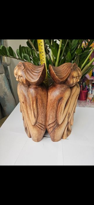 Statueta mare cu 2 fete