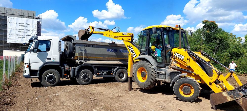 servicii buldoexcavator excavatii defrisari demolari