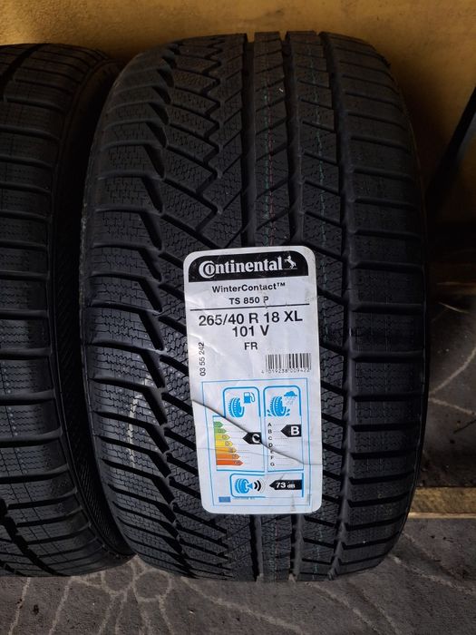 265 40 18 Continental DOT 2018 iarna NOI