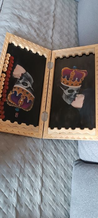 Нарды.резные.под.лаком.