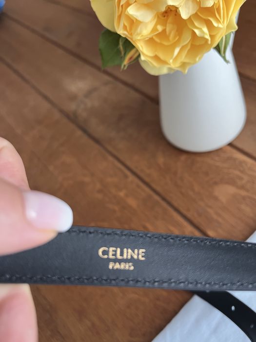 Celine колан -естествена кожа
