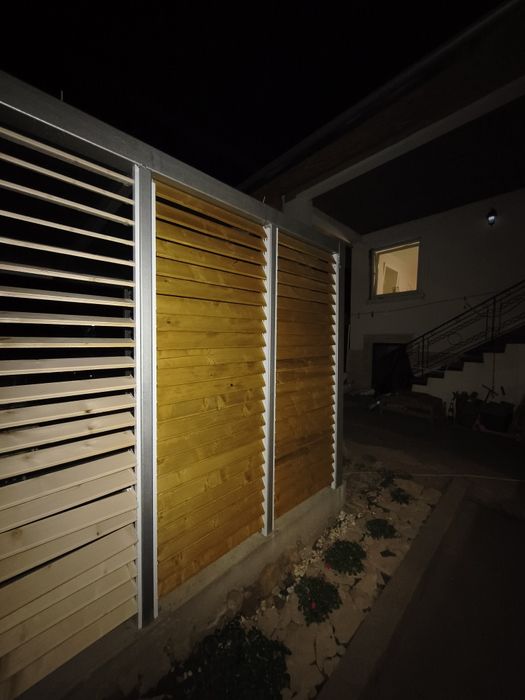 Дървени щори- алуминиеви механизми