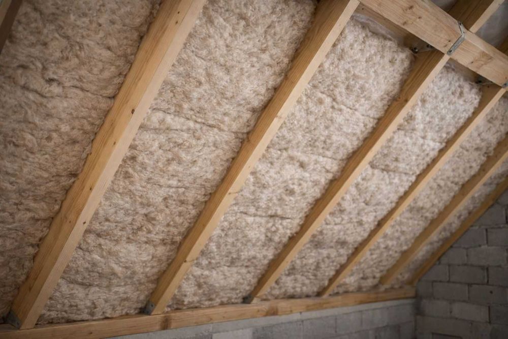 Izolație lână naturală 100mm – Eraksons – mansardă / casă lemn