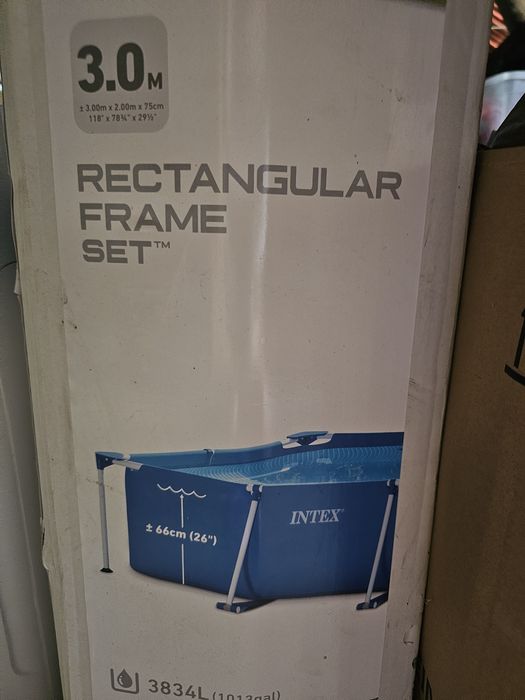 Piscina 3x2m cu scara si sistem de incalzire solara a apei + cadou