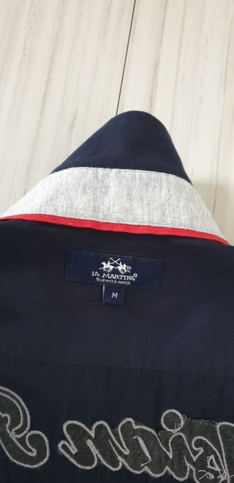 La Martina  Cotton Slim Fit Mens Size M НОВО! ОРИГИНАЛ! МЪЖКА РИЗА!