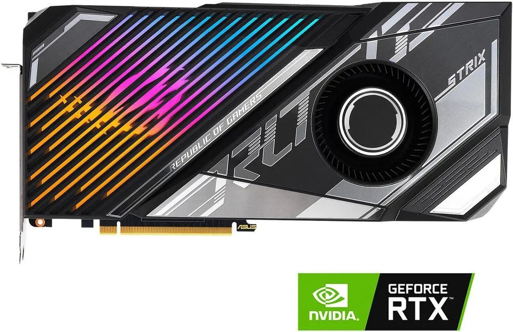 ASUS GeForce RTX 3080 Ti ROG Strix макс 68°