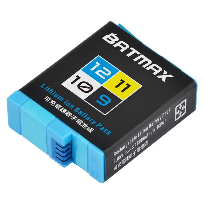 Set 3 baterii / acumulatori camera actiune GoPro 9 10 11 12 Black