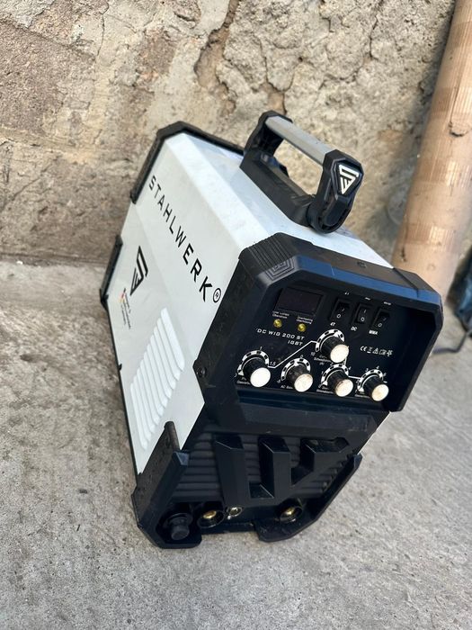 Aparat de sudură STAHLWERK AC/DC WIG 200 ST IGBT + Butelie cu Reductor – NOU