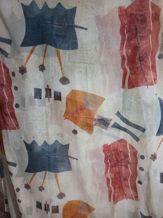 Шторы  и тюль разные