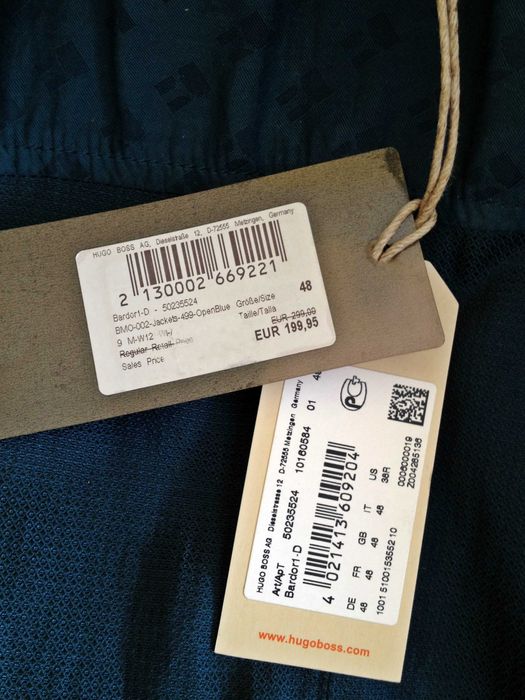 Sacou casual Hugo Boss Orange Nou original cu etichetă