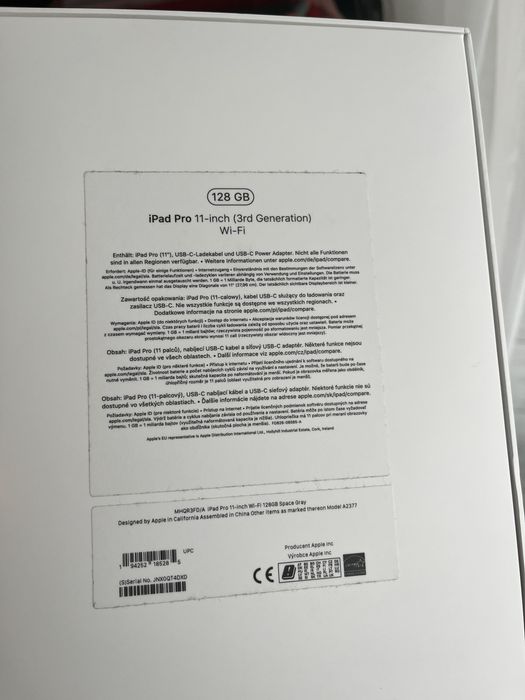 iPad Pro 11-inch (3rd Generation)