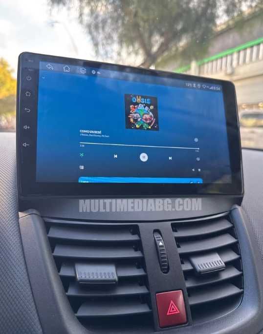 Peugeot 207 2006г-2015 Мултимедия Навигация Android