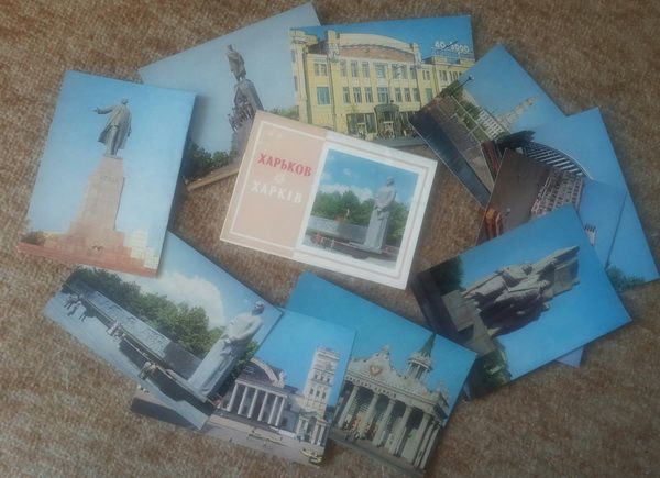Комплекти картички на градове от Съветския съюз от преди 1980 г.