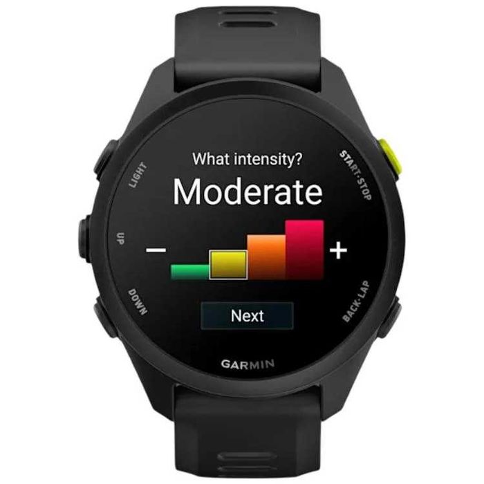 Smartwatch Garmin Forerunner 70,43 mm,AMOLED,GPS,Android/iOS,curea silicon,Black,sigilat