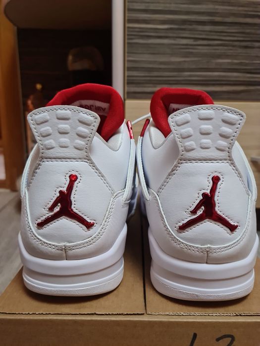 jordan 4 metallic red