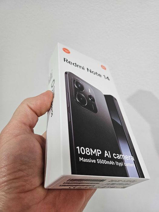 Xiaomi redmi note 14 128 gb 8gb sigilat la cutie.