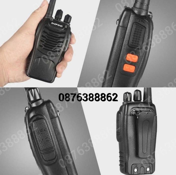 Радиостанция баофенг 2 броя в комплект 888 уоки токи