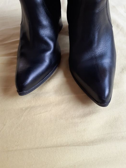 Дамски ботуши от естествена кожа