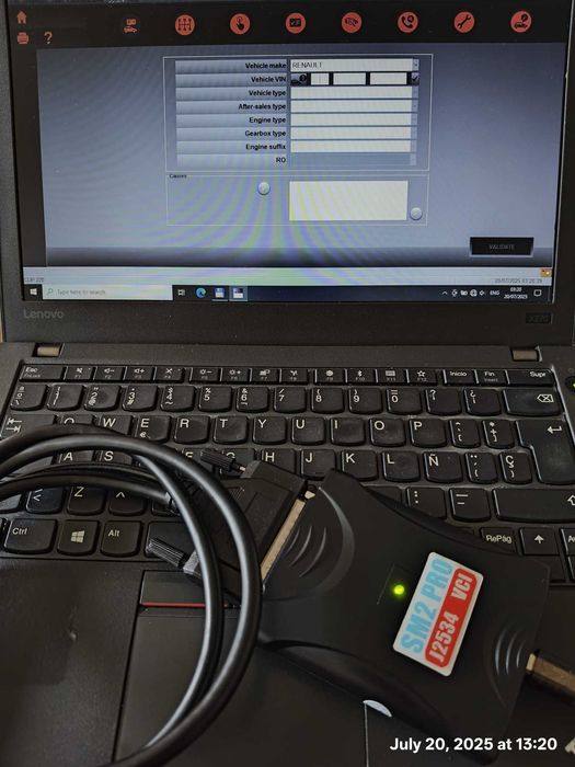 Program windows Odis Xentry Clip si interfata diagnoza SM2 Scanmatik