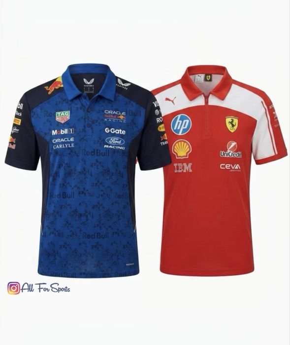 Formula 1 polo shirts