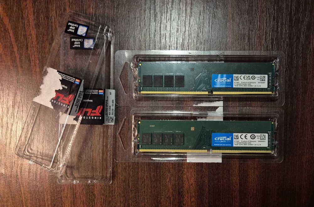 Memorie RAM 32GB,  ddr4, 2666MHz, CL 19, Crucial