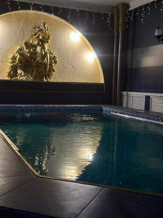 Баня на дровах сауна бассейн