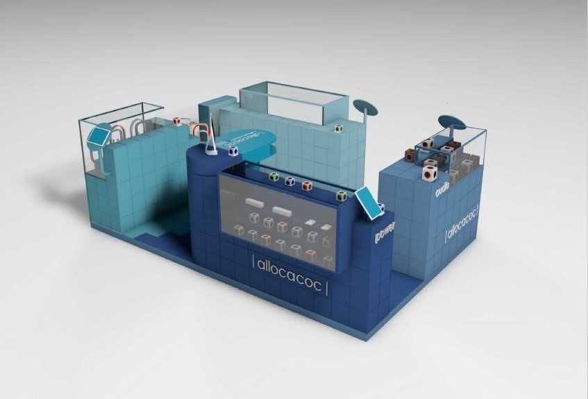 Дизайнерски Щанд / Kiosk Висококачестен