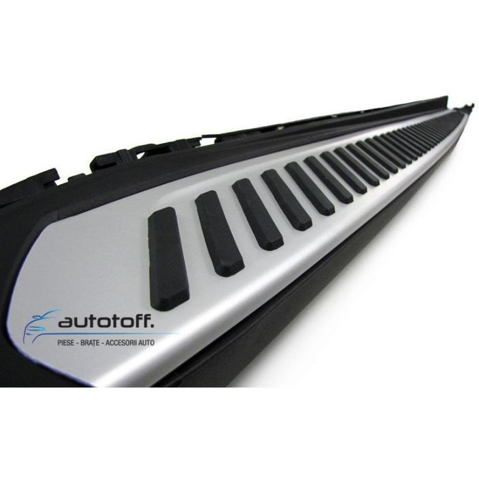 Praguri laterale BMW X6 F16 (2015+) - trepte aluminiu