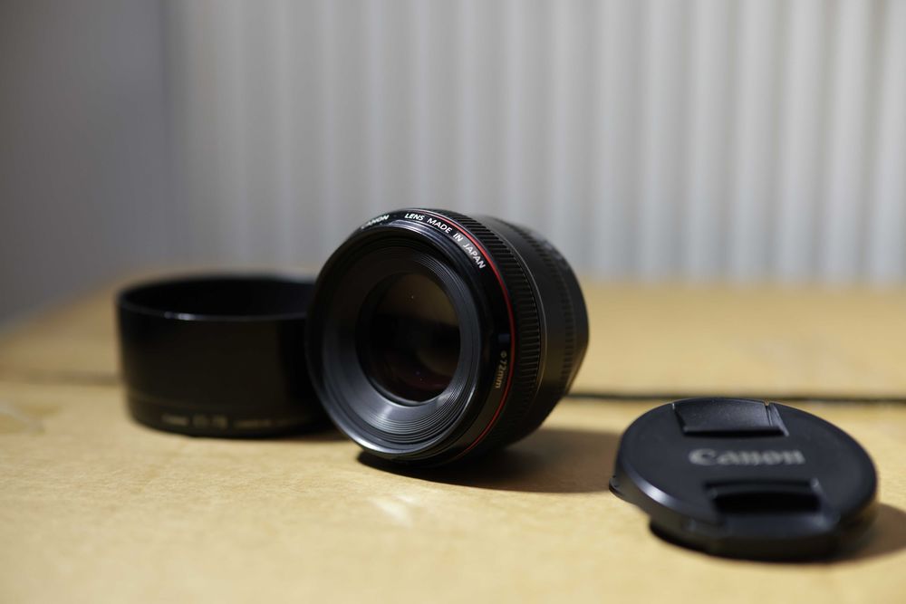 Obiectiv Canon EF 50 mm 1.2 L