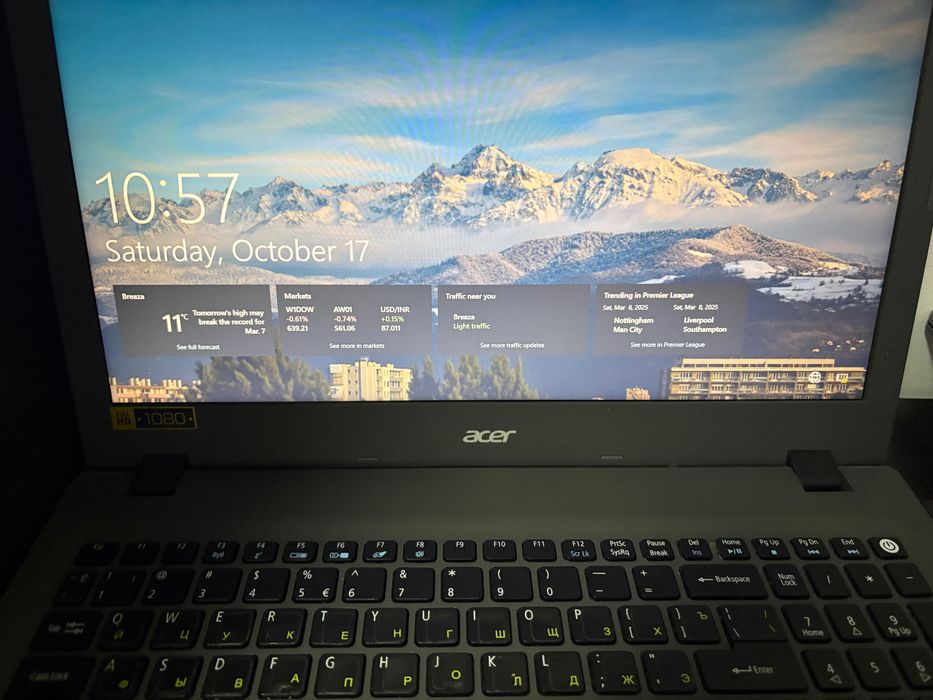 Laptop acer aspire E5-573G