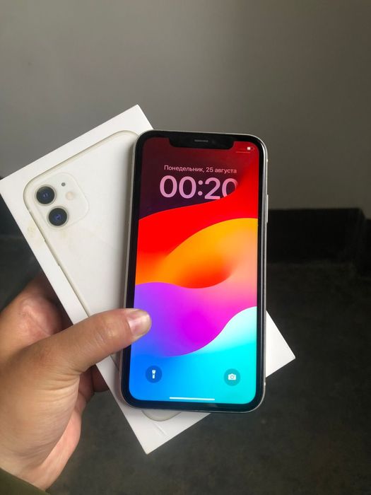 Айфон 11 128гб 75% без минус