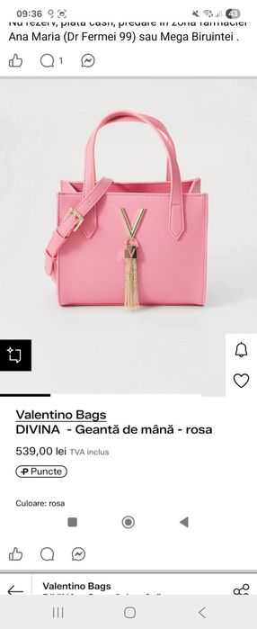 Vand geanta Valentino, noua, identica cu cea din poze