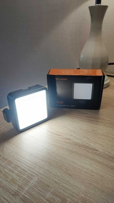 Накамерный LED видеосвет Ulanzi VIJIM VL81 (Bi-Color, 3000 mAh)