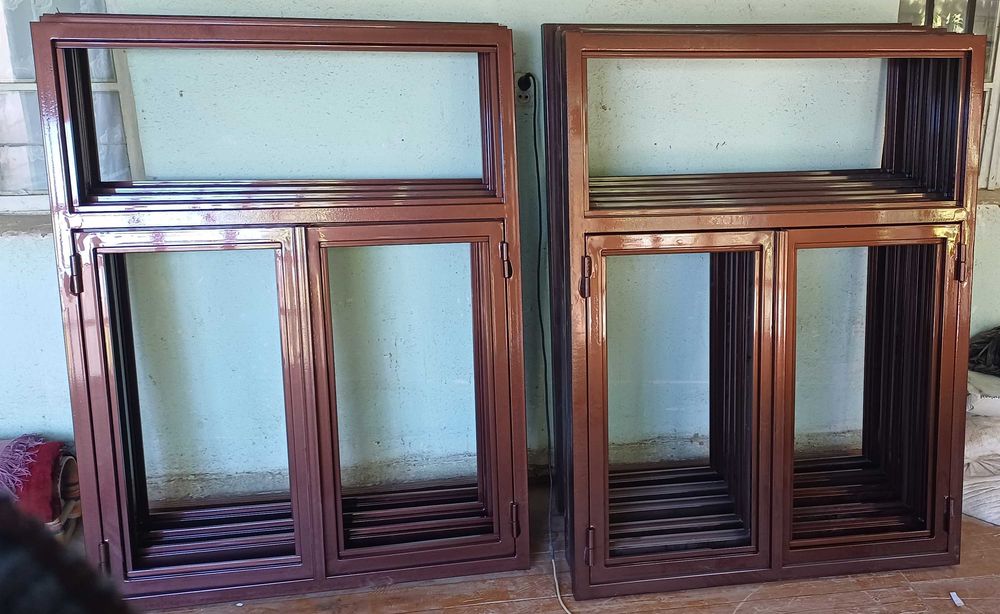 Deraza romlari temir profillardan