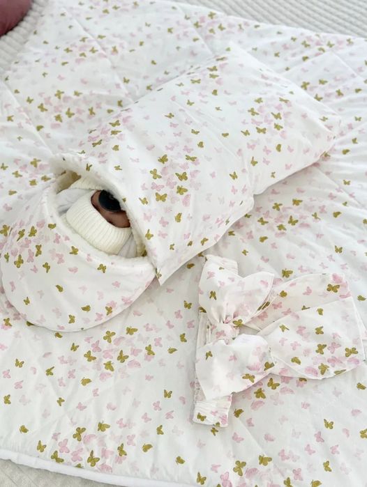 Конверт на выписку для девочки, зимний