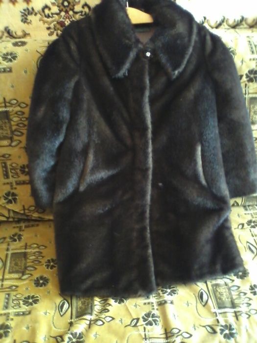 Шуба, эко мех норка !
