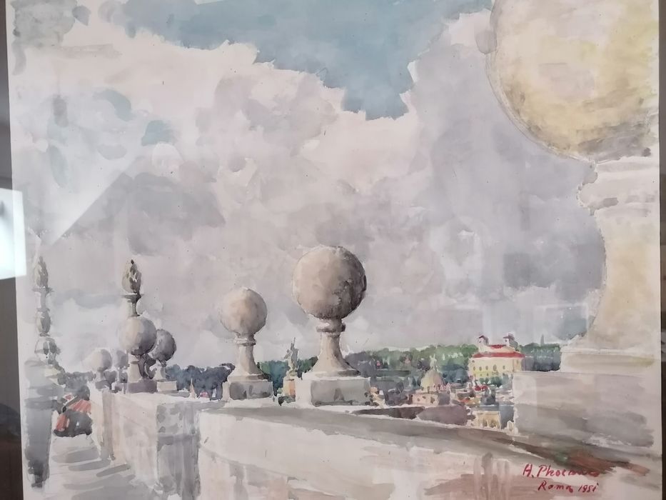 Acuarelă Alexandru Phoebus