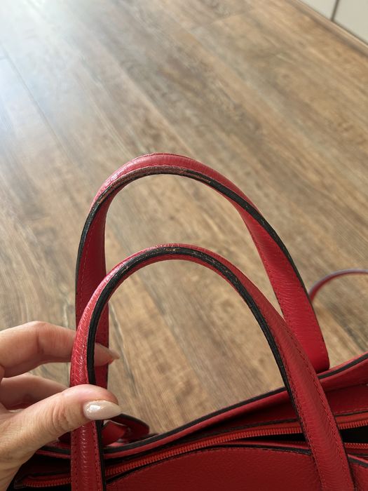 Дамска чанта естествена кожа