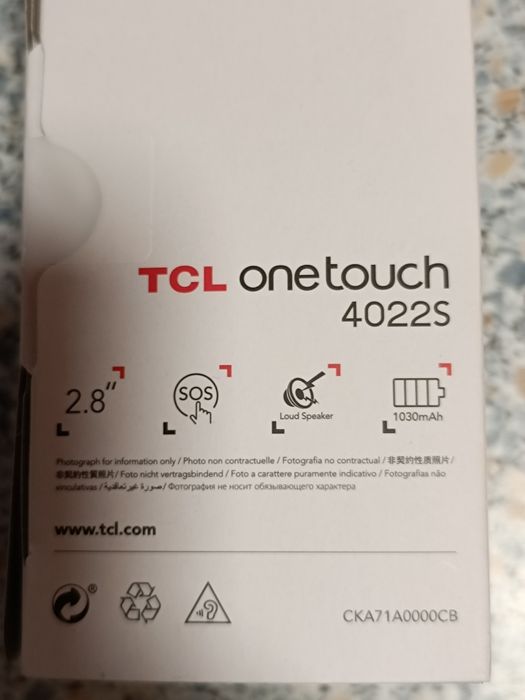 TCL onetouch 4022S Запечатан