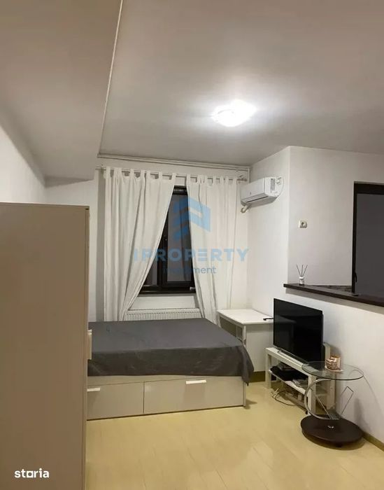 Garsoniera | Bucurestii noi |Bloc nou | centrala proprie | 5min Metrou