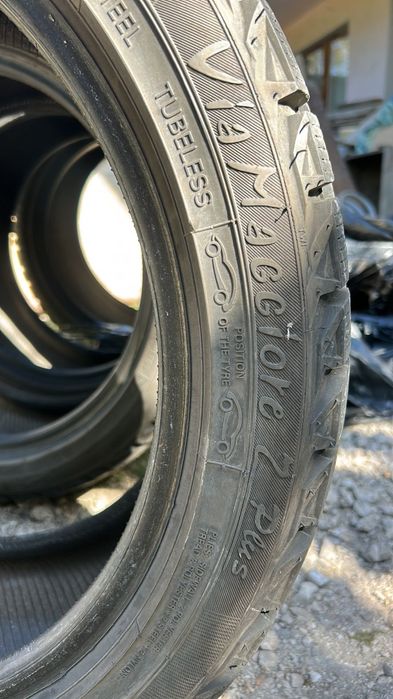 Продавам зимни гуми почти нови