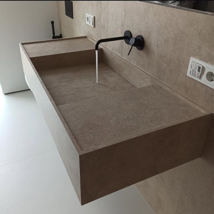 Раковина из керамогранита