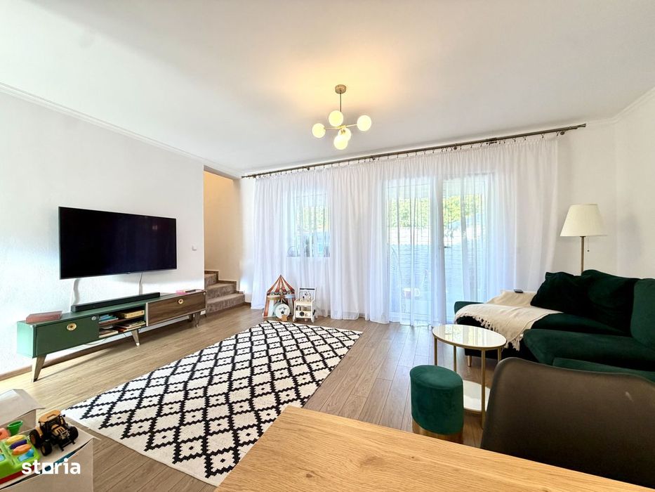 Duplex elegant, 3 camere, 77 mp utili, mobilat/utilat - Sanandrei