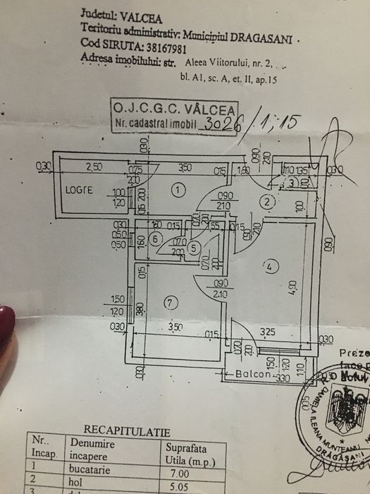 Apartament cu două camere!